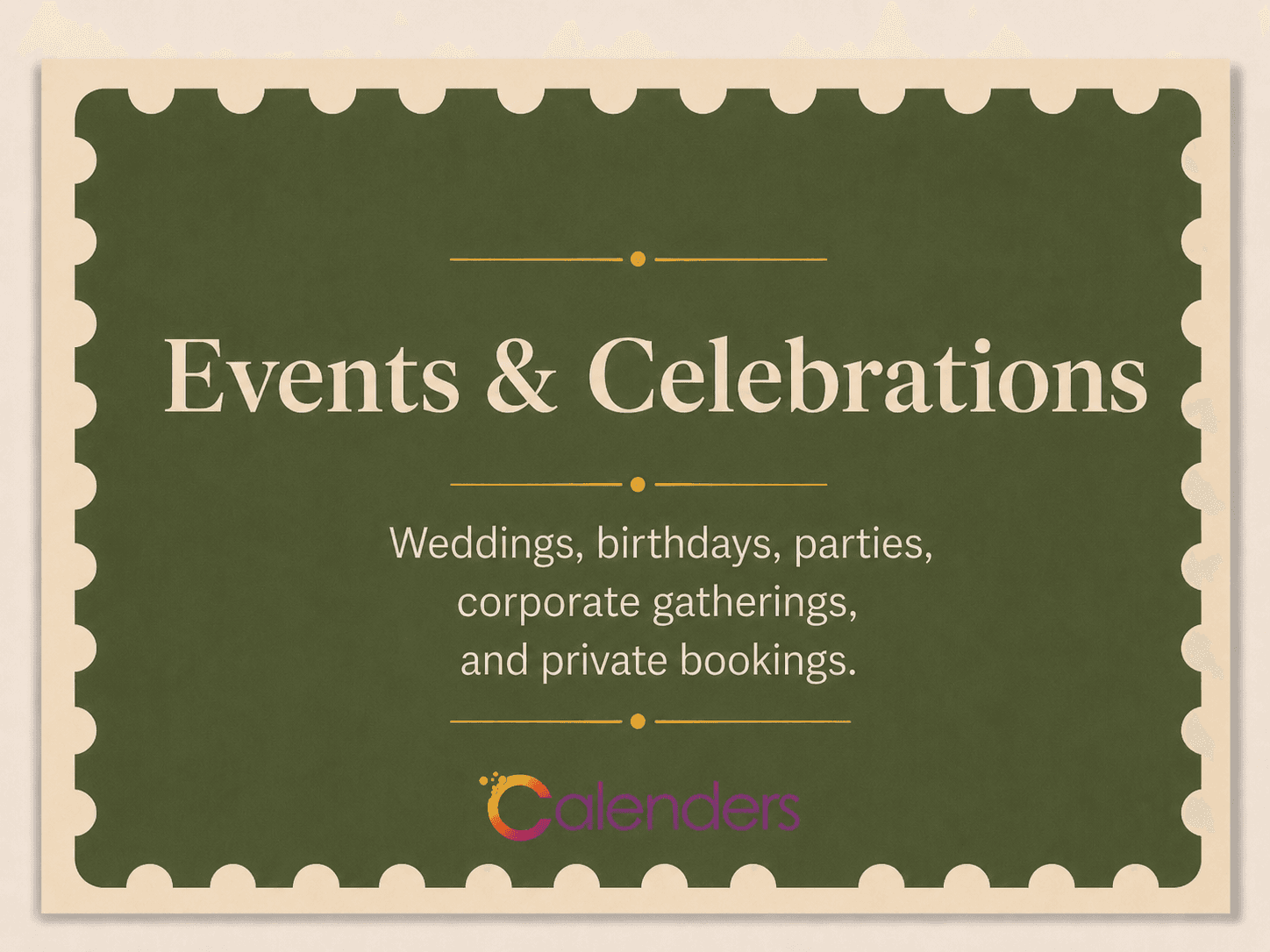 Calenders Events Bar and Lounge event venue for celebrations in Takoradi